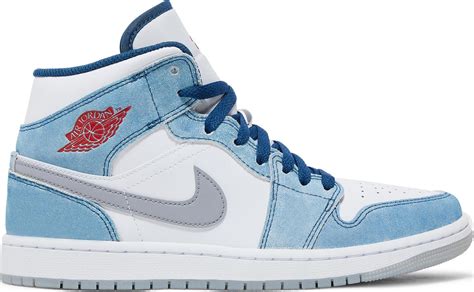 nike jordan 1 dames blauw|jordan 1 mid french blue women.